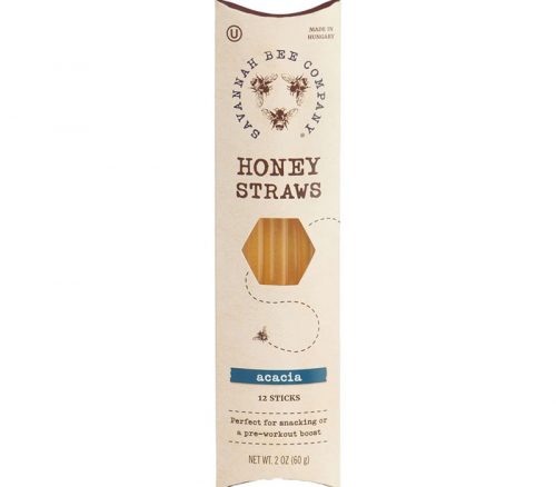 Savannah Bee Company Honey Straws - 12 Piece