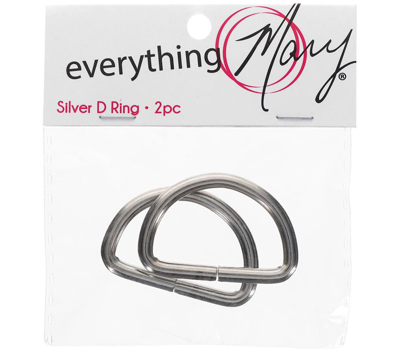Everything Mary D-Ring Large Silver