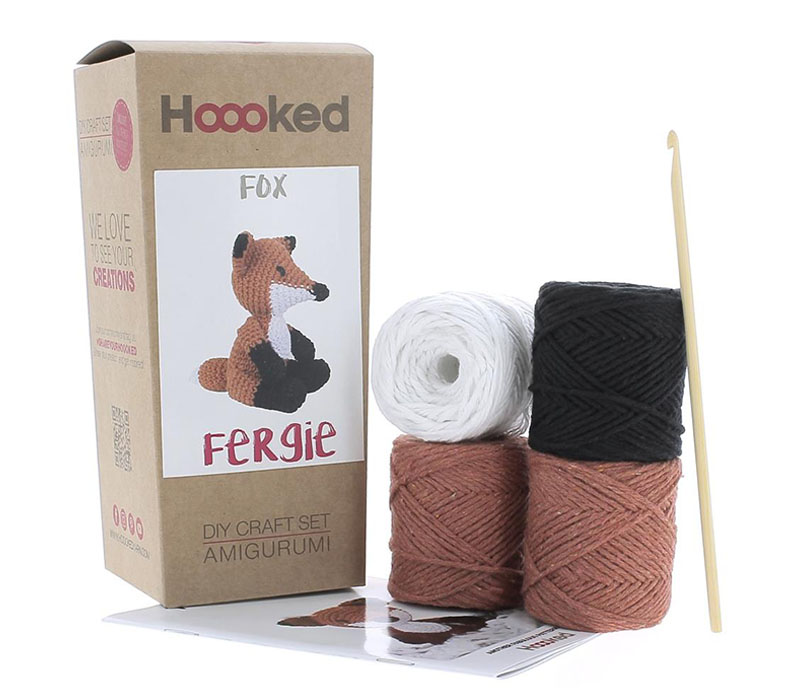 Fergie the Fox Amigurumi Crochet Kit