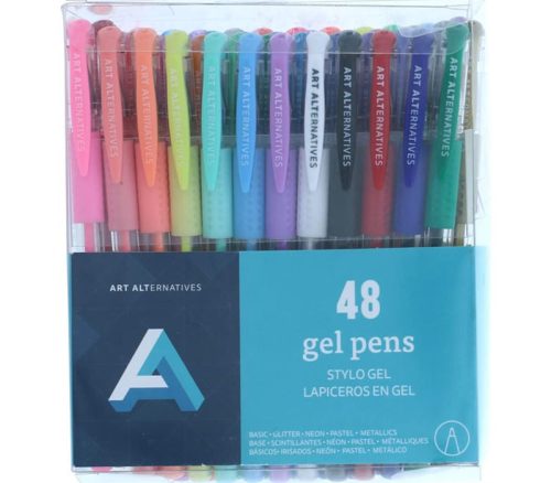 Art Alternative Gel Pen Set - 48 Piece