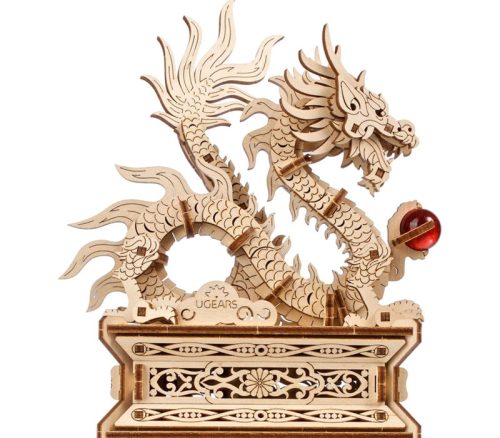 Ugear Wooden Dragon Wooden Puzzle