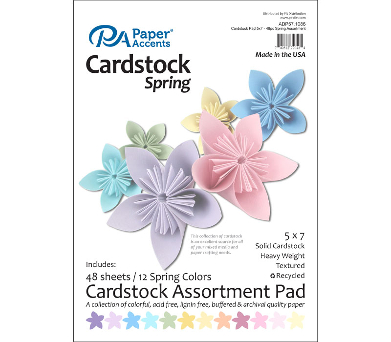 PA Paper Accents Textured Cardstock 8.5 x 11 Popsicle Blue, 73lb colored  cardstock paper for card making, scrapbooking, printing, quilling and  crafts, 1000 piece box