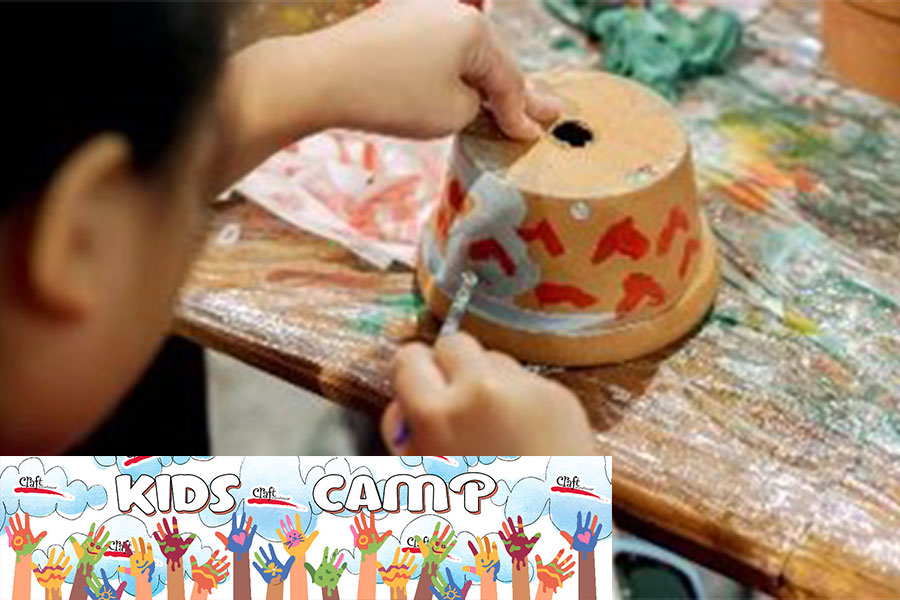 Kid Camp – Decorate Clay Pots