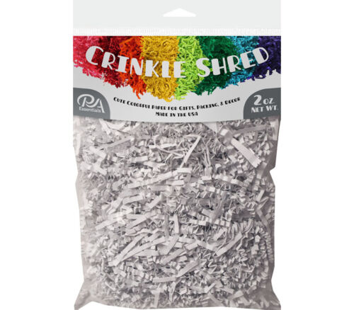 PA Essentials - Crinkle Shred Bag 2-ounce White