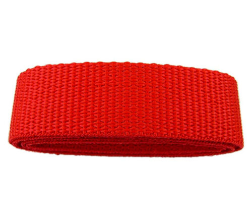 PA Essentials - Polypropylene Webbing 1-inch x 36-inch Package Red