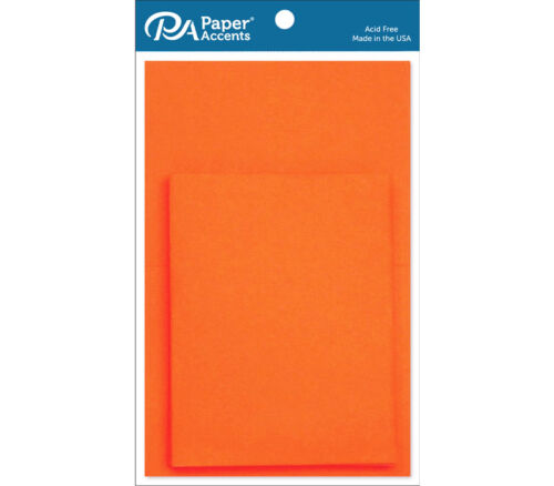 Card and Envelope 4-1/4-inch x 5-1/2-inch 10 Piece Orange
