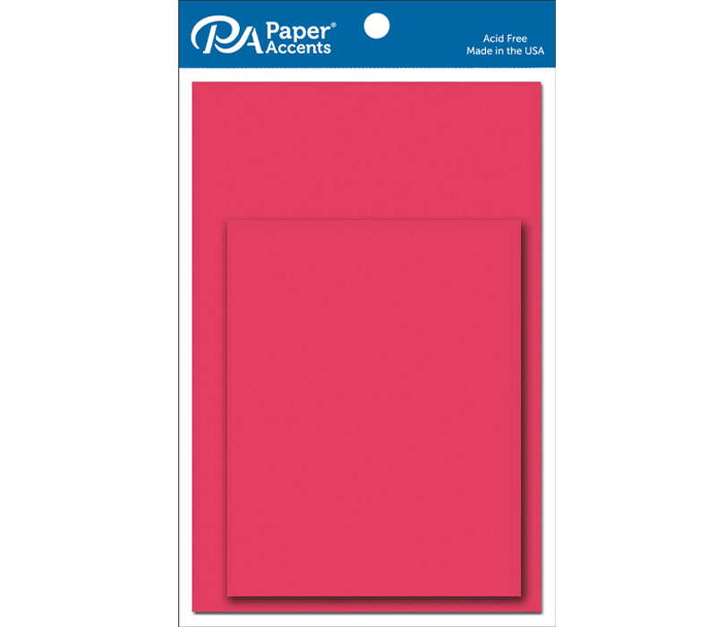 Card and Envelope 4-1/4-inch x 5-1/2-inch 10 Piece Razzle Berry