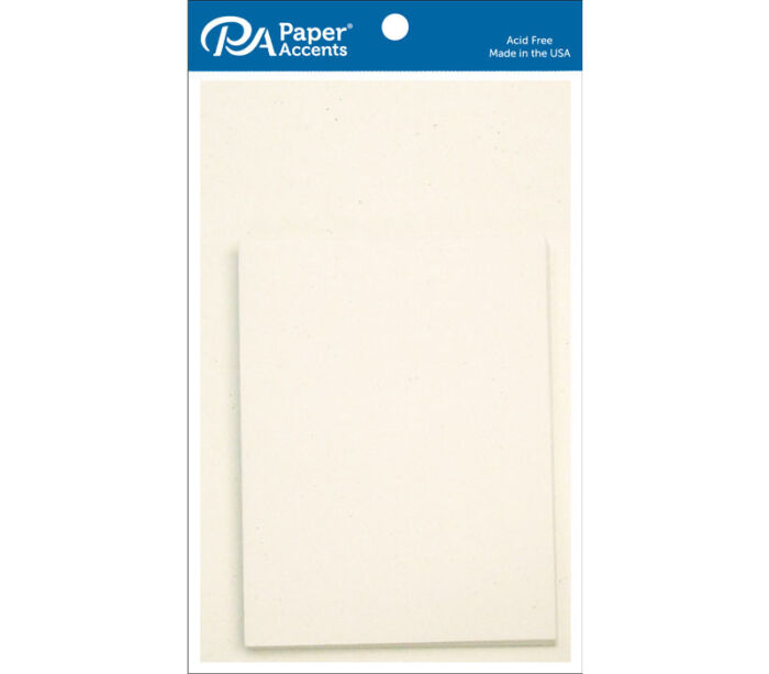 Card and Envelope 4-1/4-inch x 5-1/2-inch 10 Piece Recycled Birch