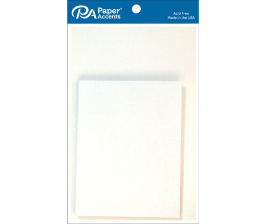 Card and Envelope 4-1/4-inch x 5-1/2-inch 10 Piece Glossy White