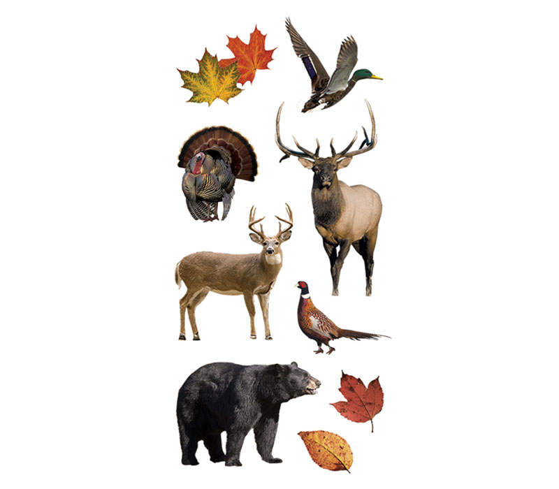 Photo Real Stickers - Wild Animal