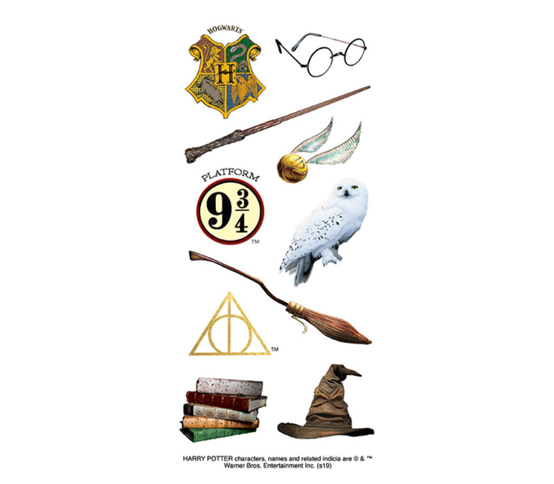 Harry Potter Desk Accessories Letter Set Hogwarts Stamp Stickers