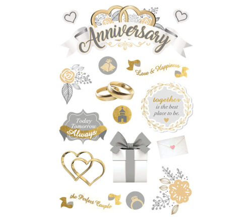 3D Stickers - Our Anniversary