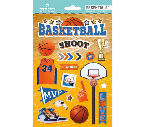 2D Sports Stickers - Basketball