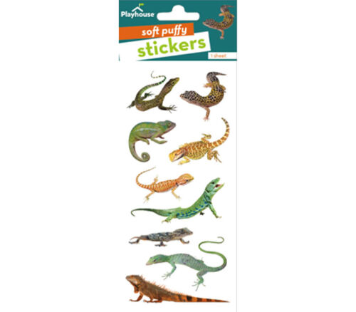 Puffy Stickers - Lizard
