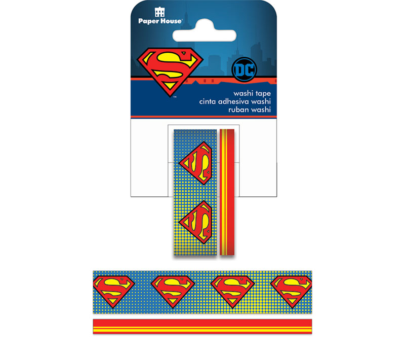 Washi Tape Set - Superman Logo