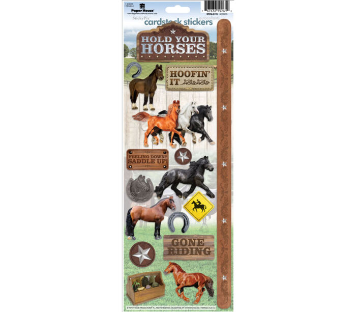 Cardstock Sticker - Horse