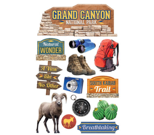 3D Stickers - Grand Canyon