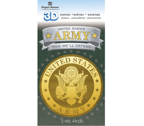 3D Stickers - U.S Army Emblem