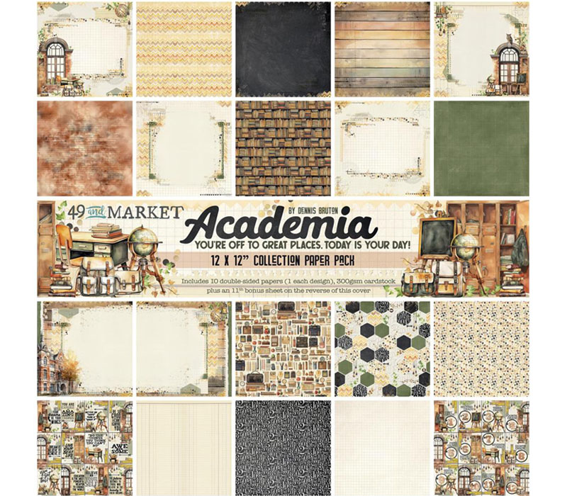 49 and Market Collection Pack - 12x12 - Academia