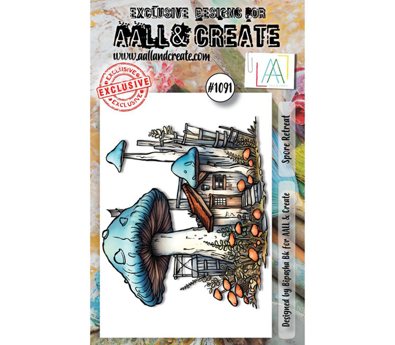 AALL and Create Stamp - Spore Retreat