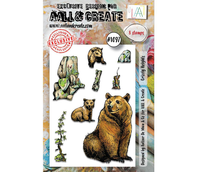 AALL and Create Stamp - Grizzly Heights