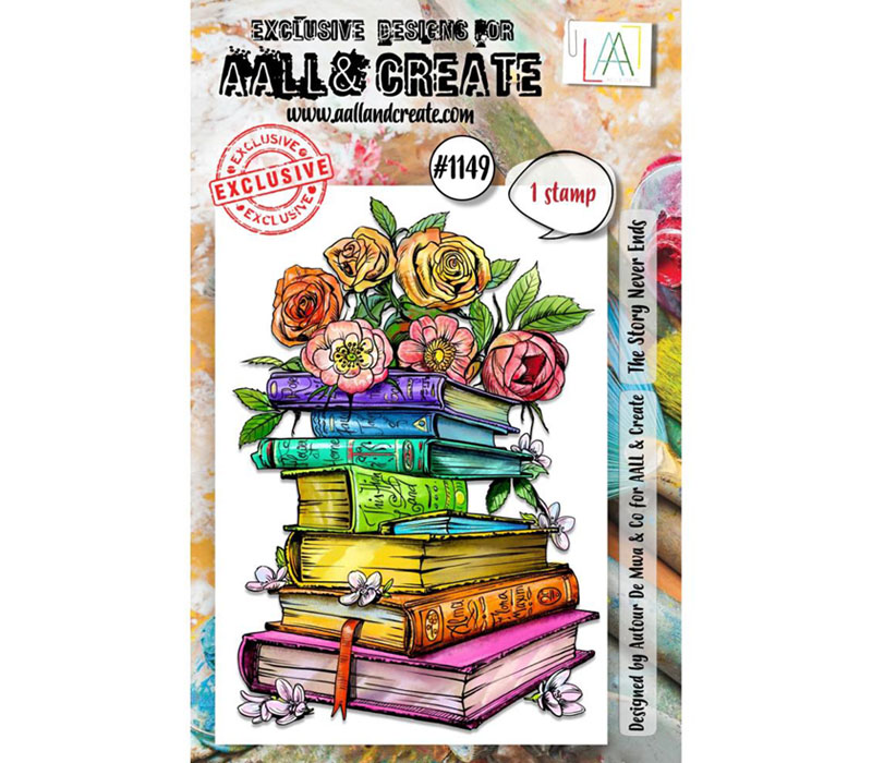 AALL and Create Stamp - The Story Never Ends