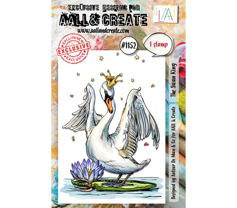 AALL and Create Stamp - The Swan King