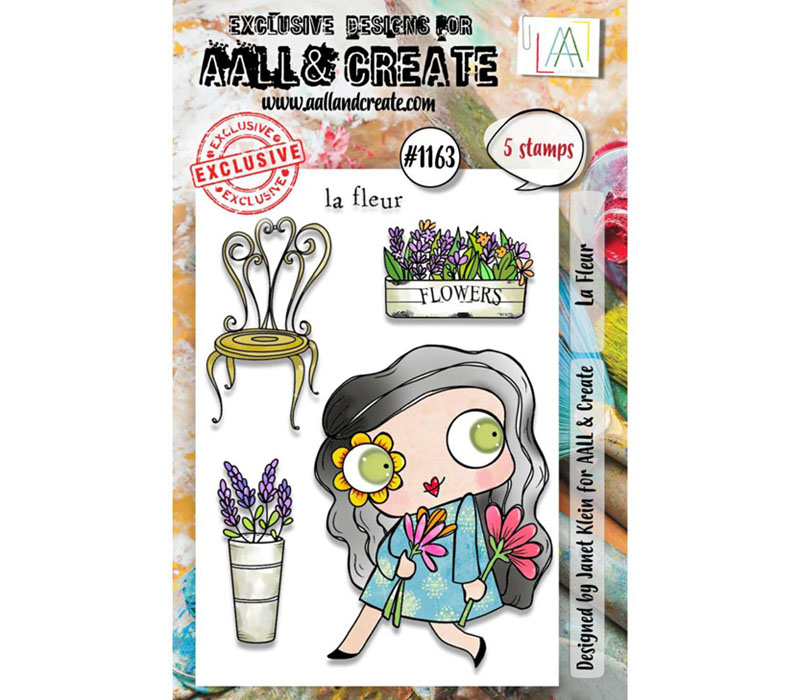 AALL and Create Stamp - La Fleur