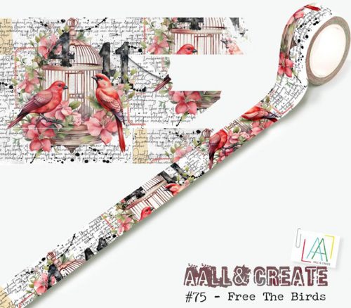 AALL and Create Washi Tape - Free the Birds