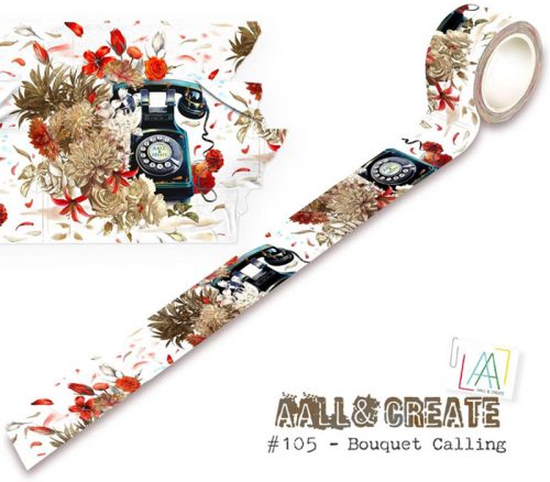 AALL and Create Washi Tape - Bouquet Calling