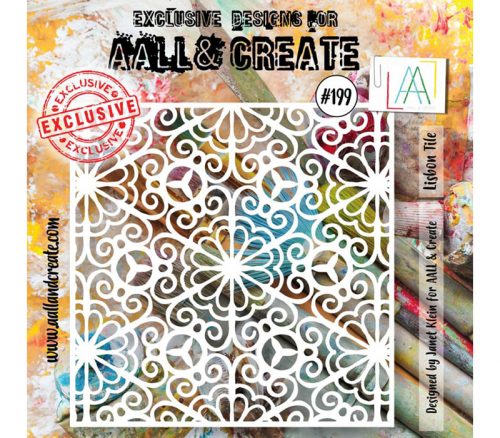 AALL and Create Stencil - Lisbon Tile