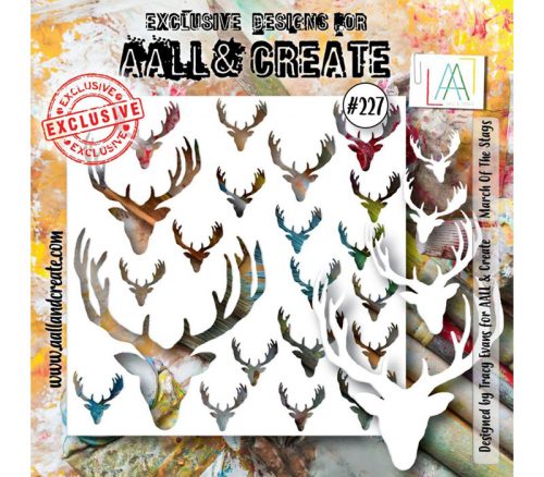 AALL and Create Stencil - March of the Stags