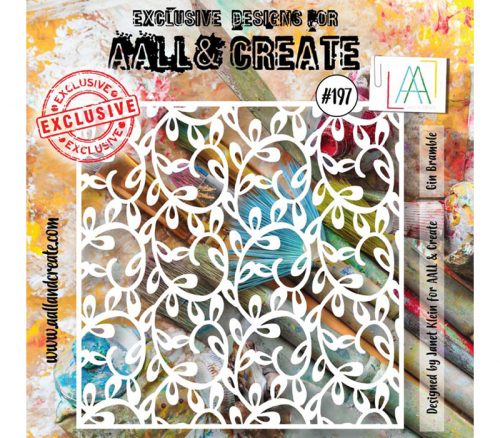 AALL and Create Stencil - Gin Bramble