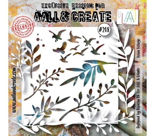 AALL and Create Stencil - Avian Foliage