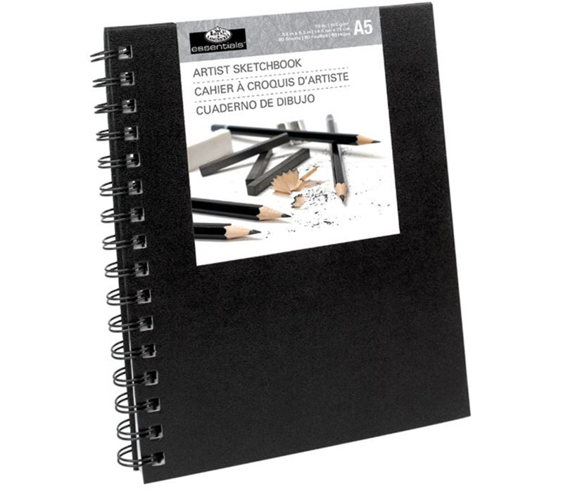 Royal Spiral Bound Sketch Books - 5.5x8.5