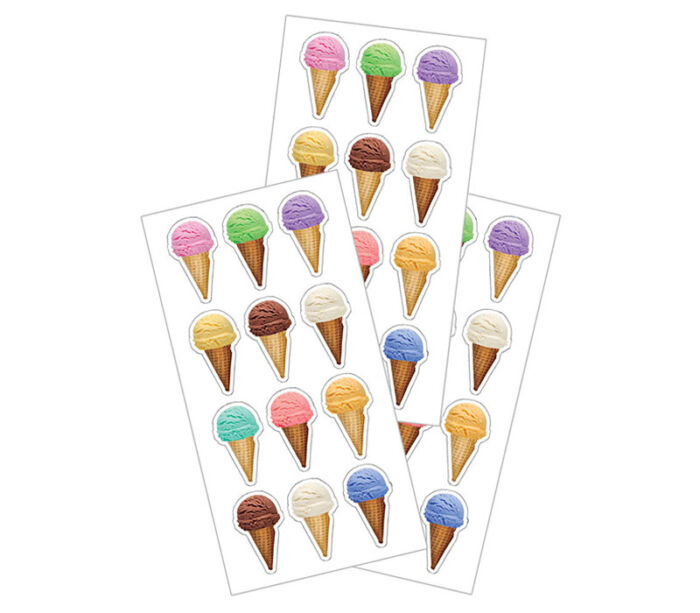 Paper House Stickers - Ice Cream Cones