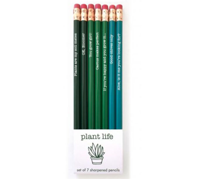 Pencil Set - Plant Life - 7 Piece