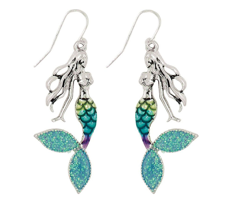 Sparkling Mermaid Earrings