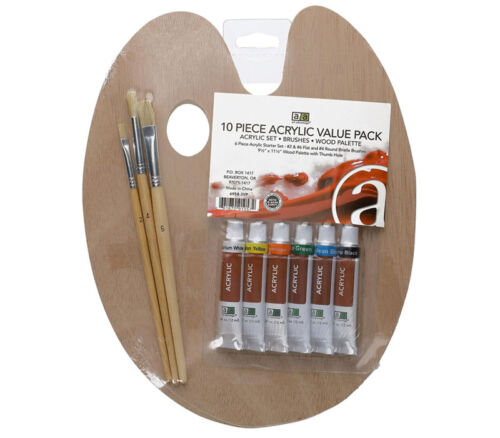 Art Advantage Palette and Acrylic Paint Set