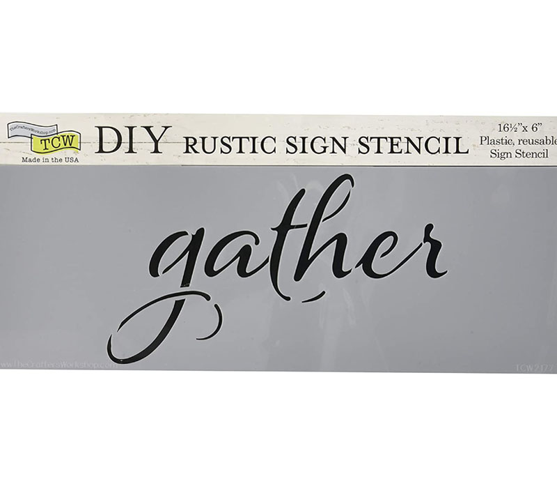 The Crafters Workshop Stencil - Gather