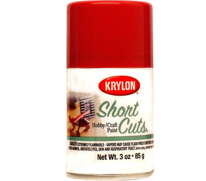 Krylon Short Cuts Spray Paint - Red Pepper