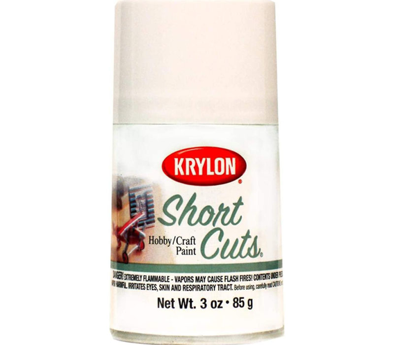 Krylon Short Cuts Spray Paint - Gloss White