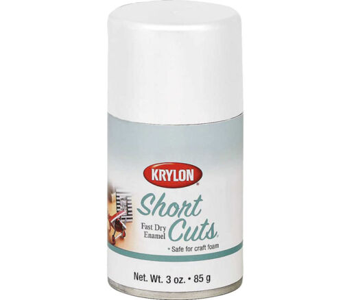 Krylon Short Cuts Spray Paint - Flat White