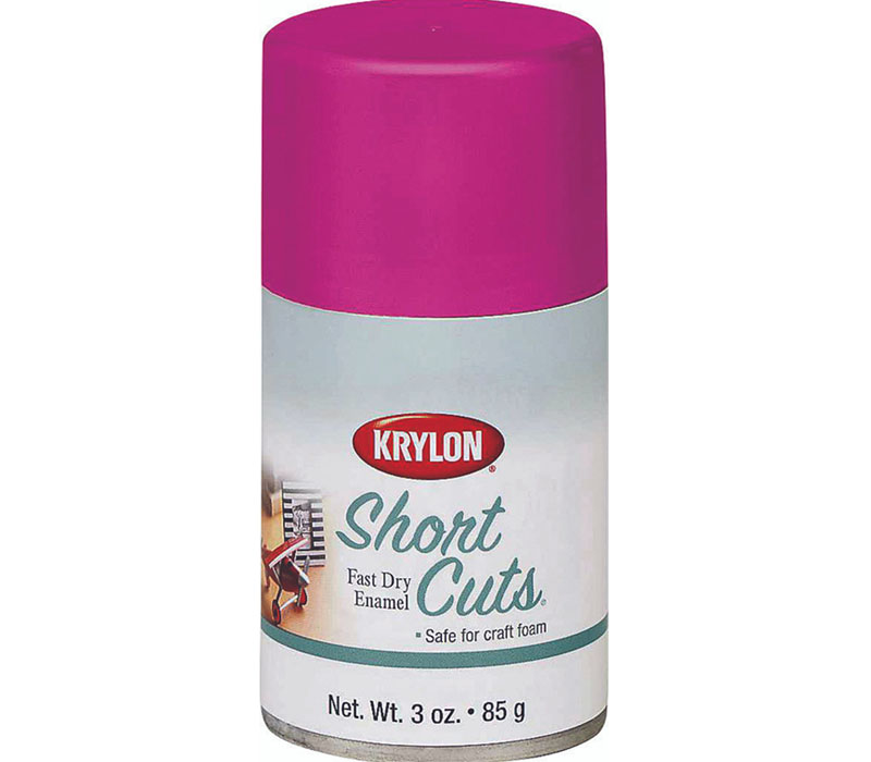 Krylon Short Cuts Spray Paint - Hot Pink