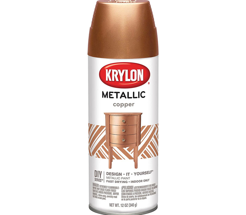 Krylon Spray Paint - Brilliant Metallic Copper
