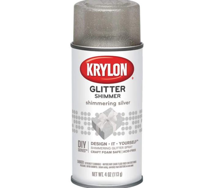 Krylon Glitter Shimmer Spray - Silver