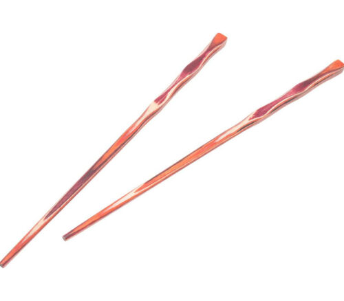 Island Bamboo Chopsticks - Red Pakka - 2 Pair