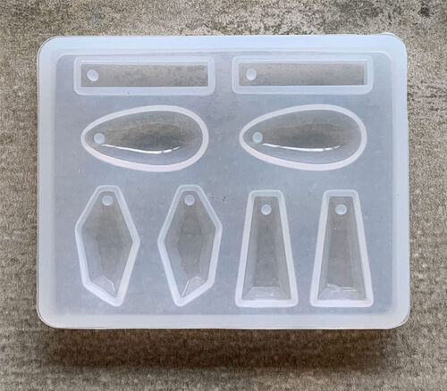 Silicone Resin Mold - Gem Pendant