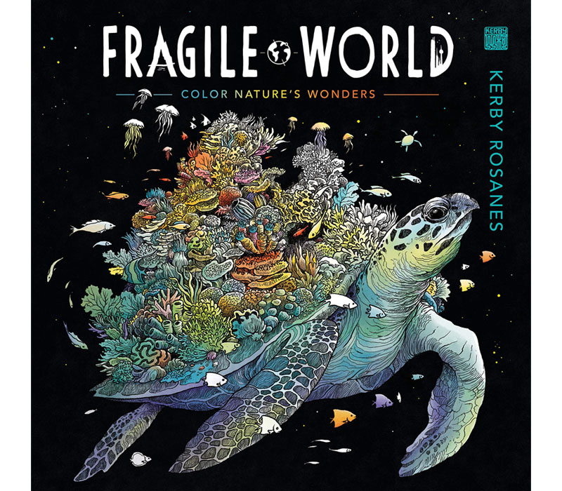 Fragile World Coloring Book