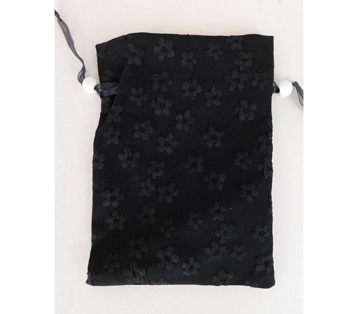 Pouch - Cherry Blossoms Black - 6 Piece - Image 2